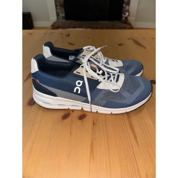On Cloud Cloudrift Metal/Navy Men Running Sneakers- SZ 12.5 On Cloud Cloudrift Metal/Navy Men Running Sneakers- SZ 12.5  main image 4